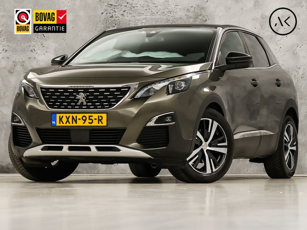 Peugeot 3008 1.6 GT-line 165Pk Automaat (APPLE CARPLAY, GROOT NAVI, 360 CAMERA, STOELVERWARMING, MEMORY SEAT, NAPPA LEDER, KEYLESS, LANE ASSIST, NIEUWSTAAT)