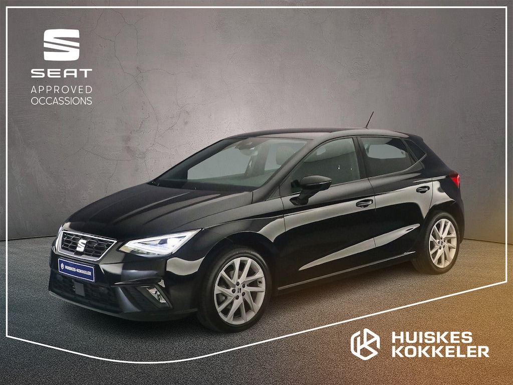 SEAT Ibiza Sport 1.5 TSI 150pk DSG Automaat Navigatie, Cruise control, Parkeersensoren, LED koplampen, Stoelverwarming, Airco, DAB, Radio, Bluetooth