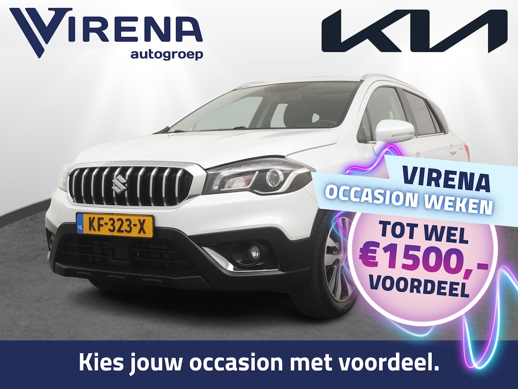 Suzuki S-Cross 1.4 Boosterjet High Executive Audio-installatie - Binnenspiegel automatisch dimmend - Navigatie full map - Passagiersstoel in hoogte verstelbaar - Verwarmde voorstoelen