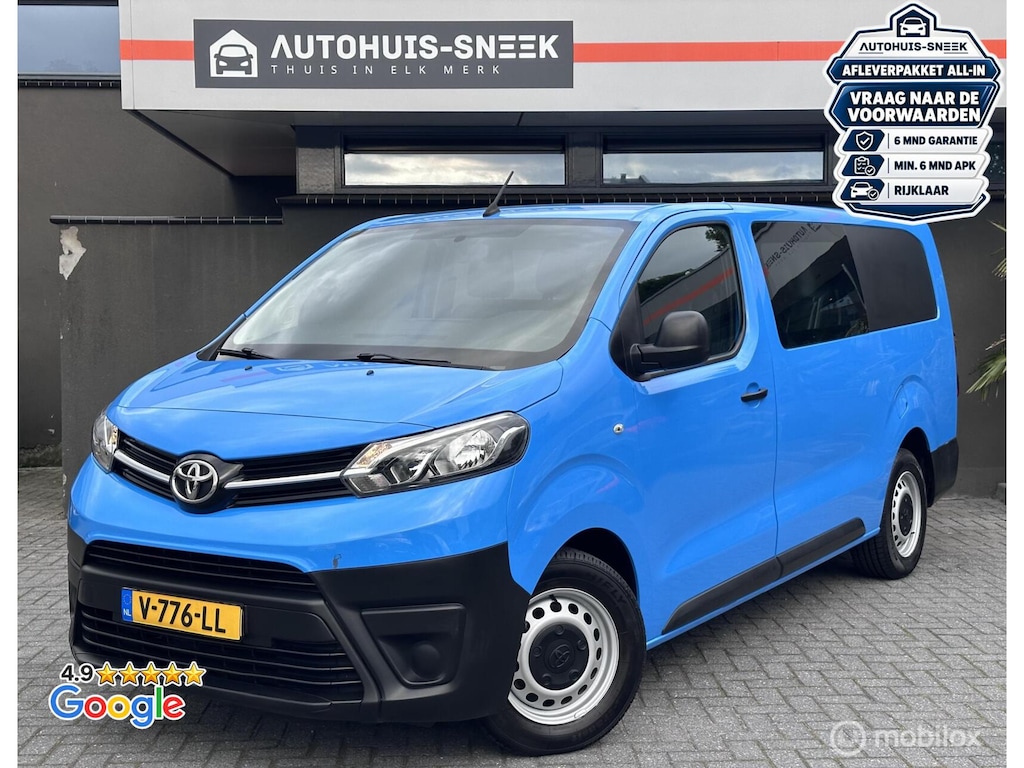 Toyota ProAce Comfort Long DC |dub-cab| marge| Trekhaak|6per