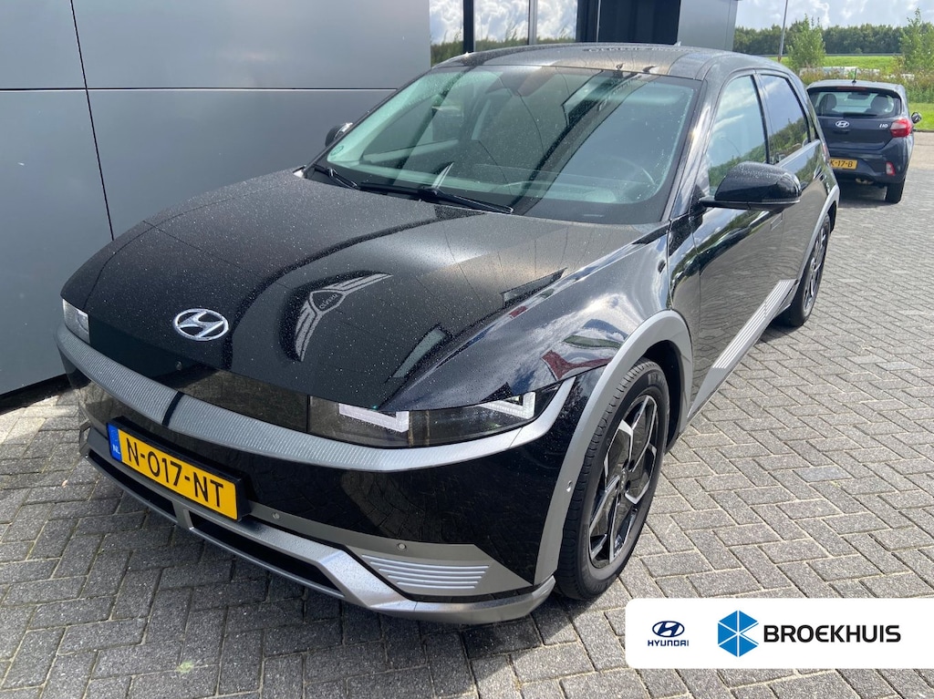 Hyundai Ioniq 5 73kWh 218pk Lounge | Carplay | Trekhaak | Stoelgeheugen | Elektrische achterklep | Dodehoekdetectie | Stoelventilatie | Warmtepomp | Adaptive cruise controle | 360 graden camera