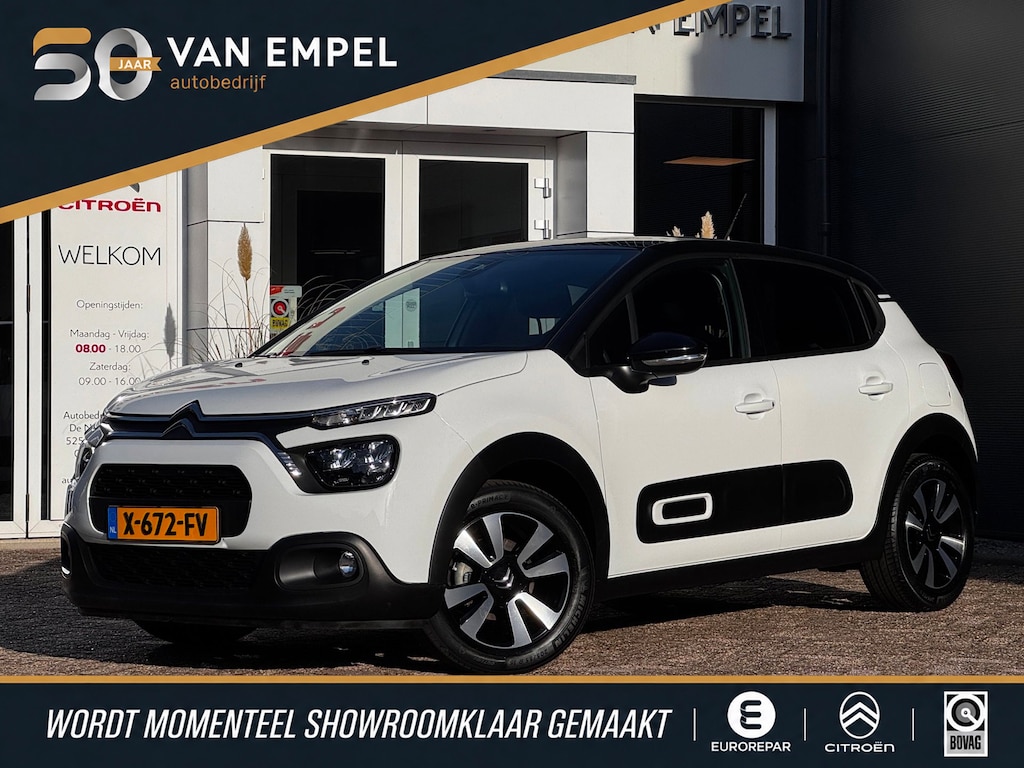 Citroën C3 1.2 PureTech C-Series | Parkeersensoren | Navigatie by App | Stoelverwarming | Climate control | Cruise control