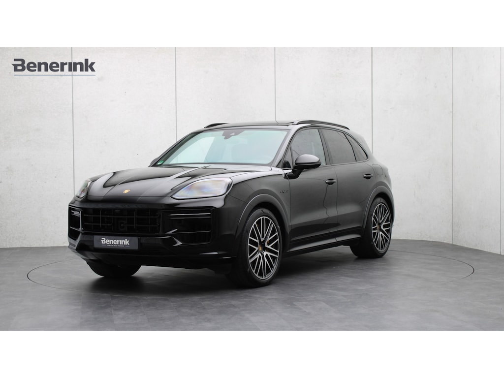 Porsche Cayenne 4.0 Turbo E-Hybrid | Burmester 3D | PCCB | Stoelventilatie | Head-up | Panoramadak | Carbon | Sportuitlaat | Trekhaak
