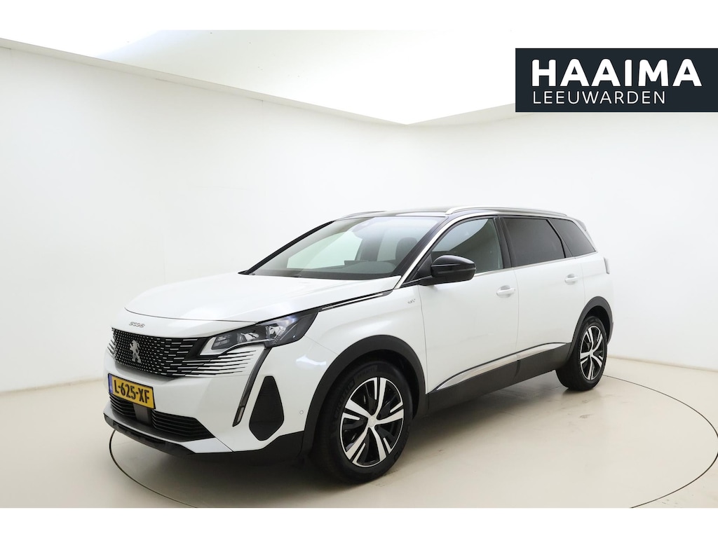 Peugeot 5008 1.2 PureTech GT | Trekhaak | 7-persoons | Elektrisch glazen panorama-dak | Climate control | Adaptieve cruise control | Alcantara | Verwarmbare voorstoelen | Apple Carplay/Android Auto