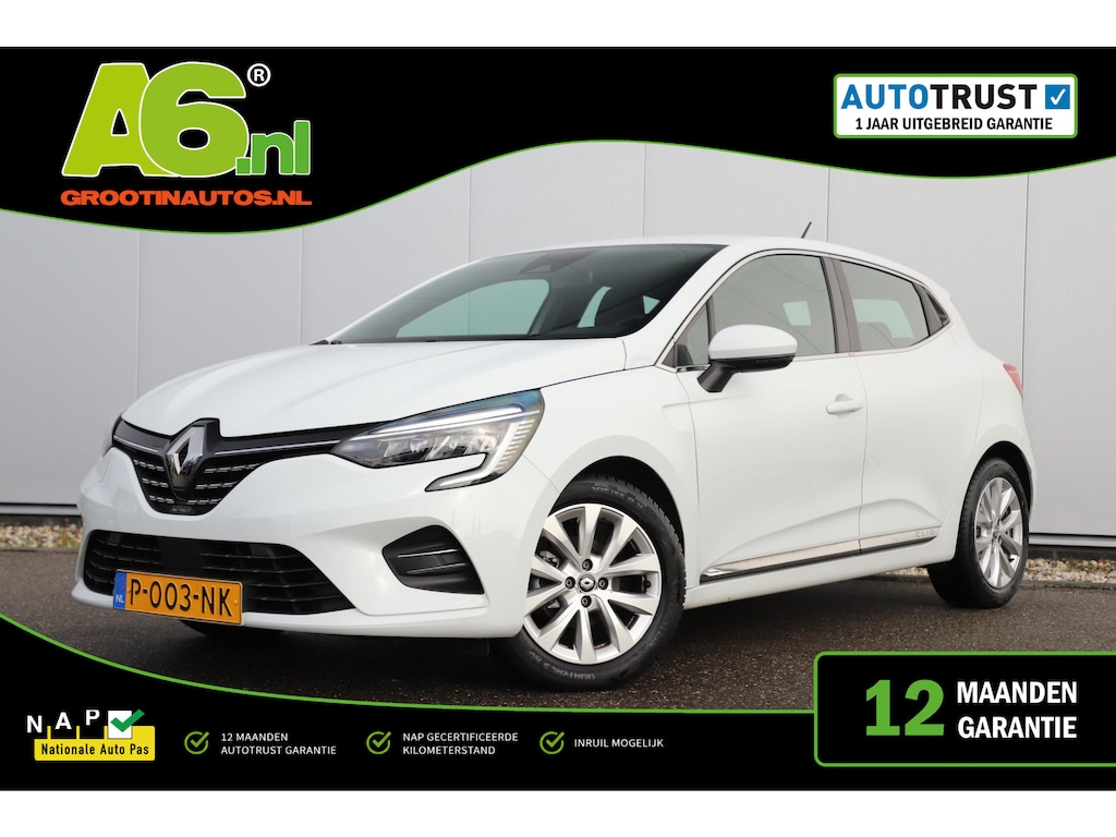 Renault Clio 1.0 TCe Intens Half Leder LED 16 inch LMV Keyless Navigatie Achteruitrijcamera Sfeerverlichting Carplay Android PDC