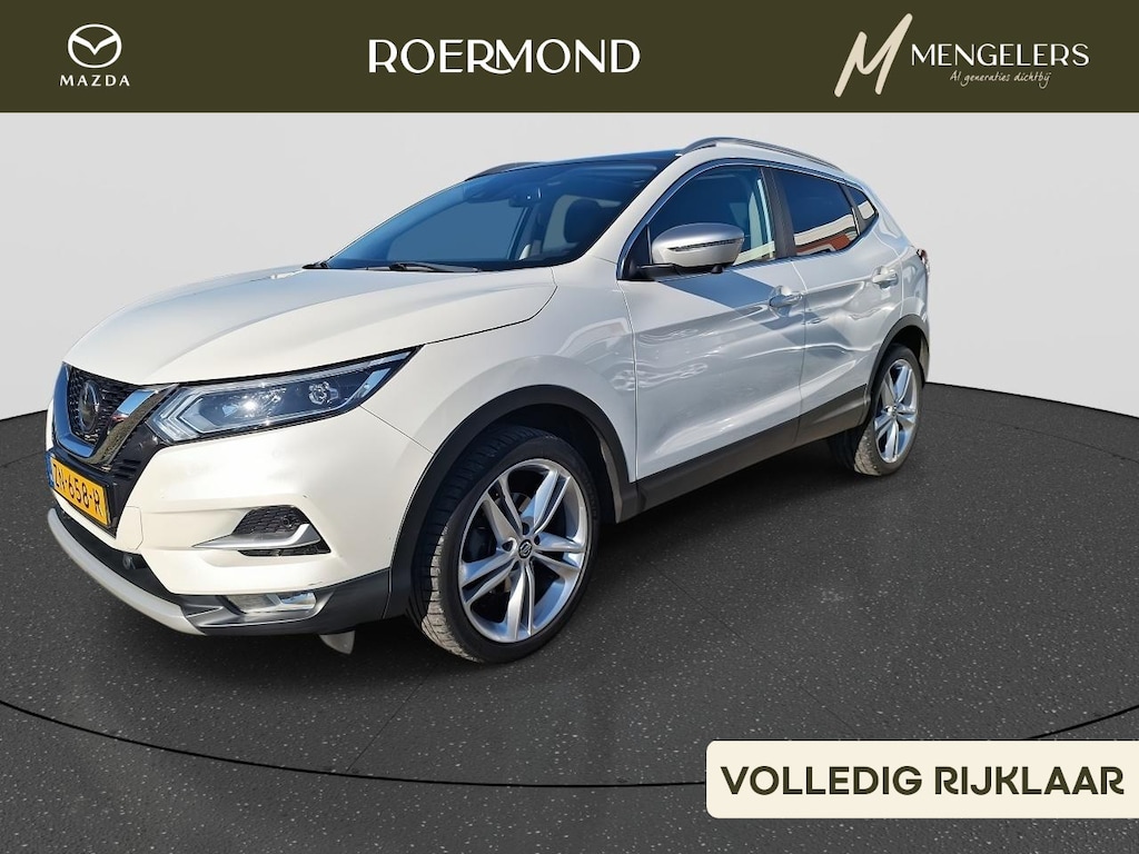 Nissan Qashqai 1.3 DIG-T 140 PK N-Motion | NL-Auto | Navigatie | 360 Graden Camera | Climate Control | Cruise Control | Panorama dak |  LM-velgen | Parkeersensoren | Trekhaak |