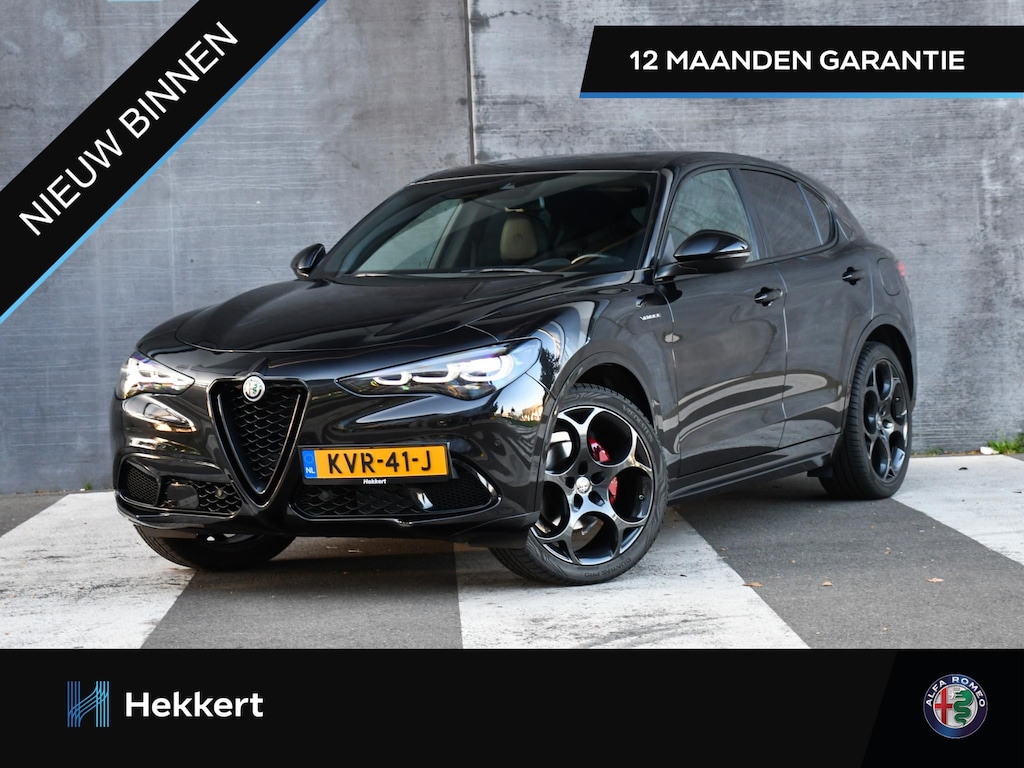 Alfa Romeo Stelvio Veloce Ti 2.0 Turbo 280pk AWD Automaat HARMAN/KARDON | 21''LM | LEDER | CAMERA | DODE HOEK | DAB