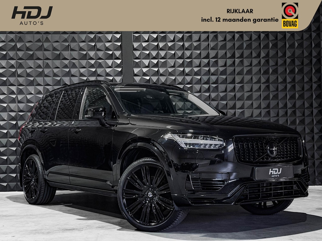 Volvo XC90 2.0 T8 Recharge AWD All Black | 22" | Trekh. | Blis | Pilot | H/K | Leer |