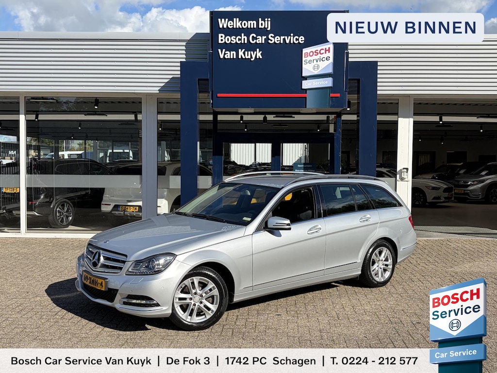 Mercedes-Benz C-klasse Estate 180 Business Class Avantgarde / Automaat / NL-Auto / 2e-Eigenaar / Cruise-Control / Radio-Bluetooth / Navi / Elektr.-Pakket / PDC V+A / 17'' LMV / ENZ.