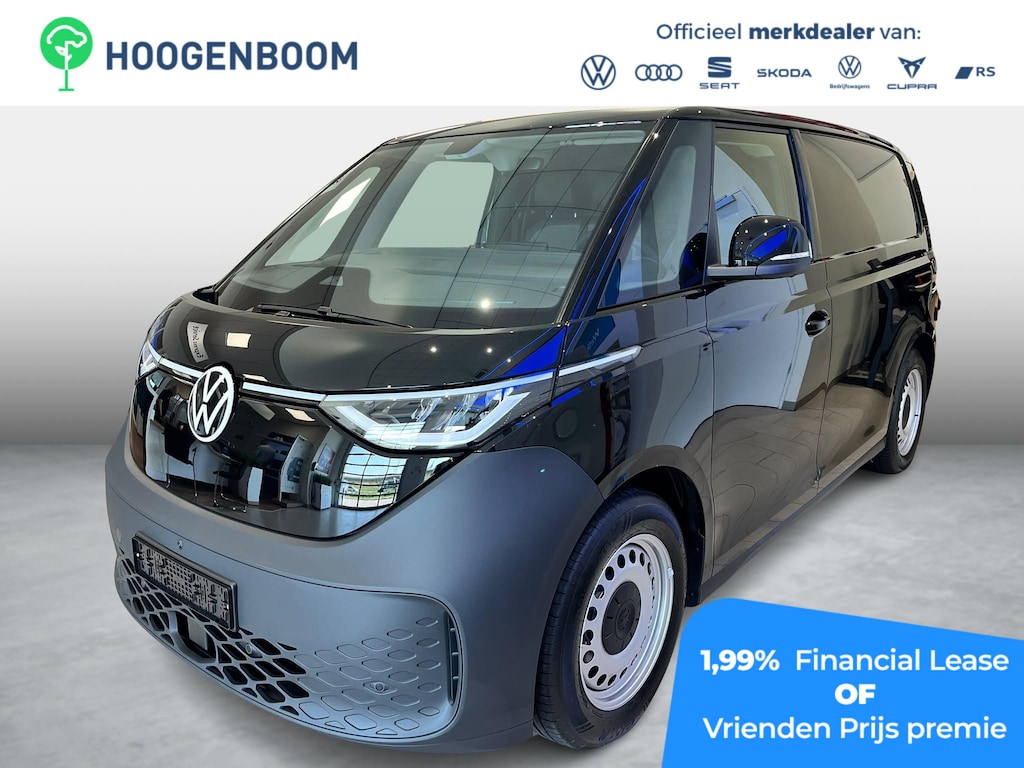 Volkswagen ID. Buzz Cargo Bedrijfswagens Economy Business Limited Edition 210 kW (286 pk) | Bijrijdersbank | Bekleding, stof robuust | 360 graden camera | Trekhaak | Assistance pakket plus | Achterdeuren |