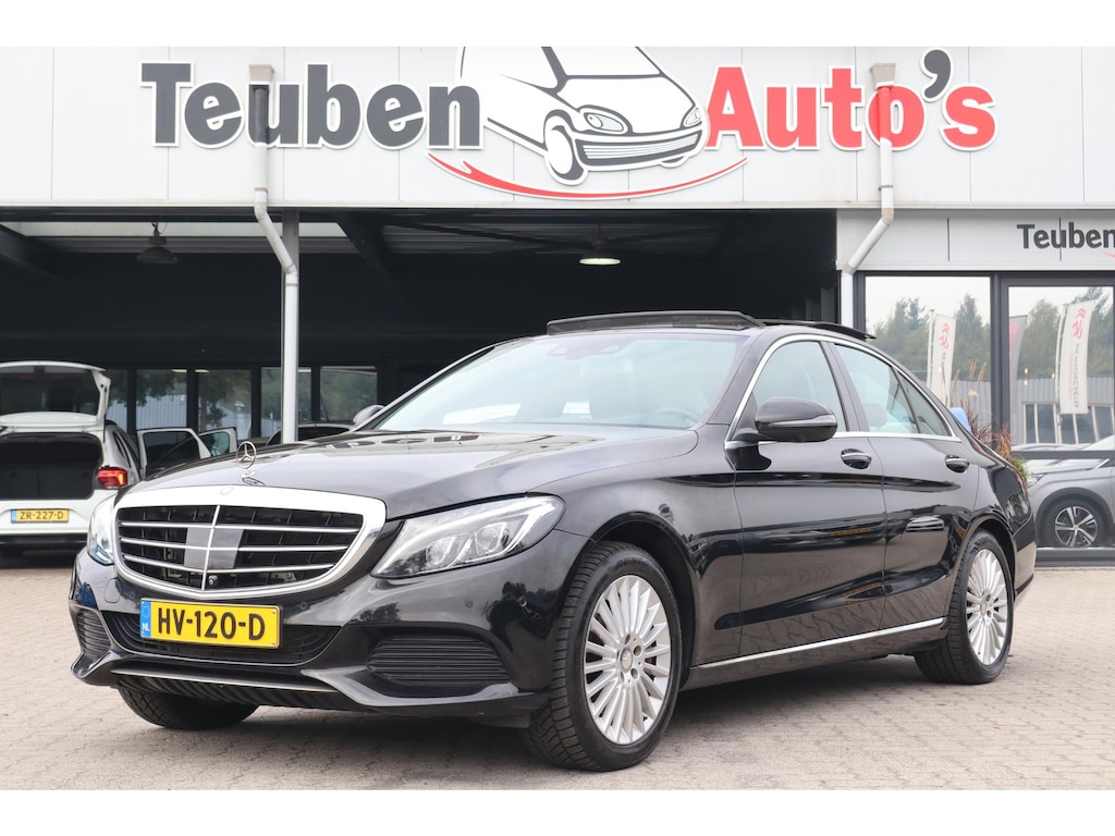 Mercedes-Benz C-klasse 350 e Lease Edition | Elektrisch glazen panorama-dak | Burmester audio | 360 camera