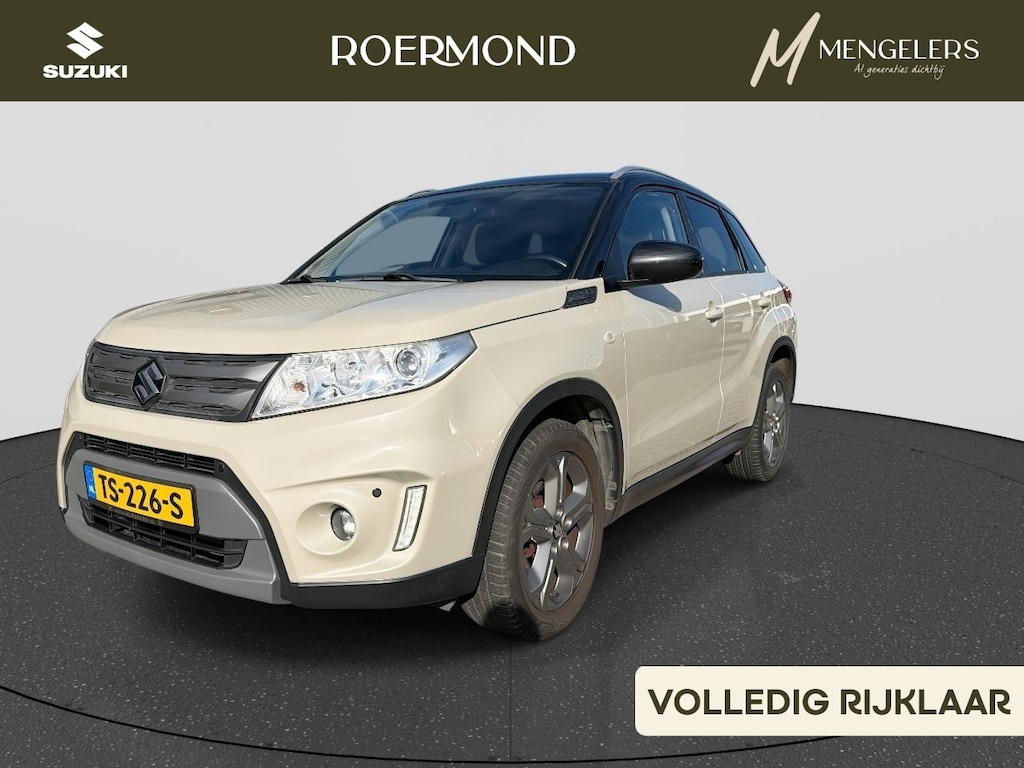 Suzuki Vitara 1.6 Exclusive | Navigatie | Camera | Climate Control | Cruise Control | Stoelverwarming | LM-velgen | Parkeersensoren | Trekhaak |