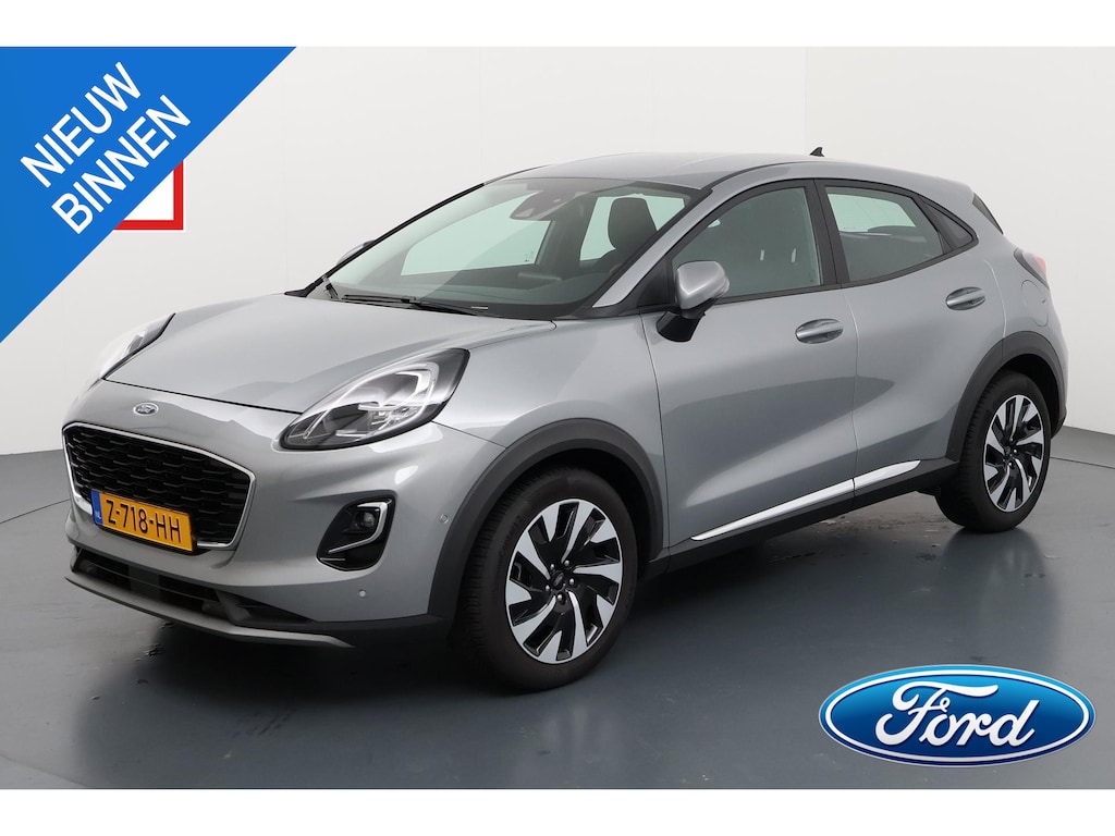Ford Puma 125pk Eco Hybrid Titanium Navi Camera Parking pack All Season Banden Dealeronderhouden