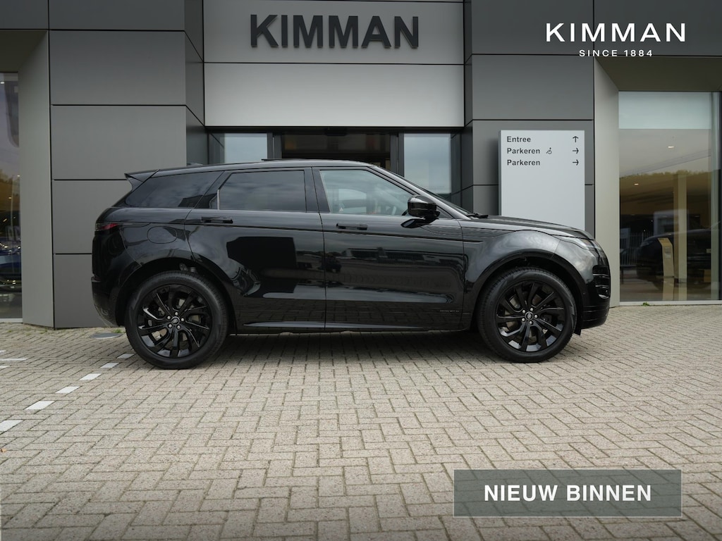Land Rover Range Rover Evoque P270e PHEV AWD Hoxton Edition Black | Black Pack | Head-Up | Schuif/Kanteldak |