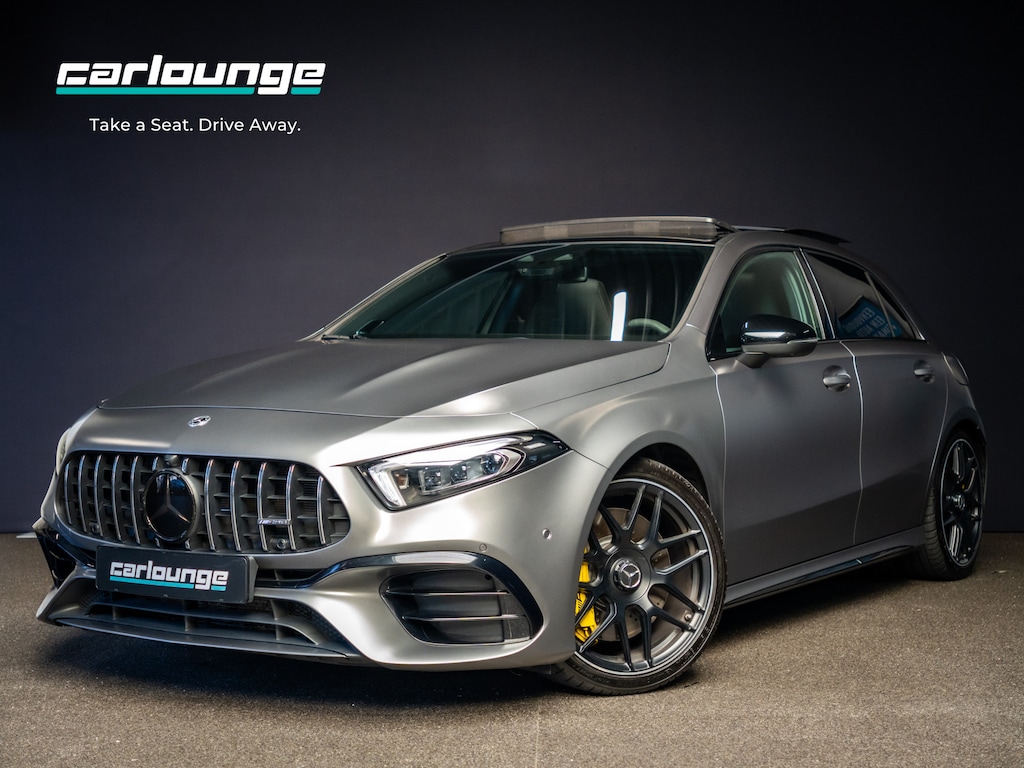 Mercedes-Benz A-klasse AMG 45 S 4MATIC+ Stoel ventilatie | memory | Burmester | head-up | pano |