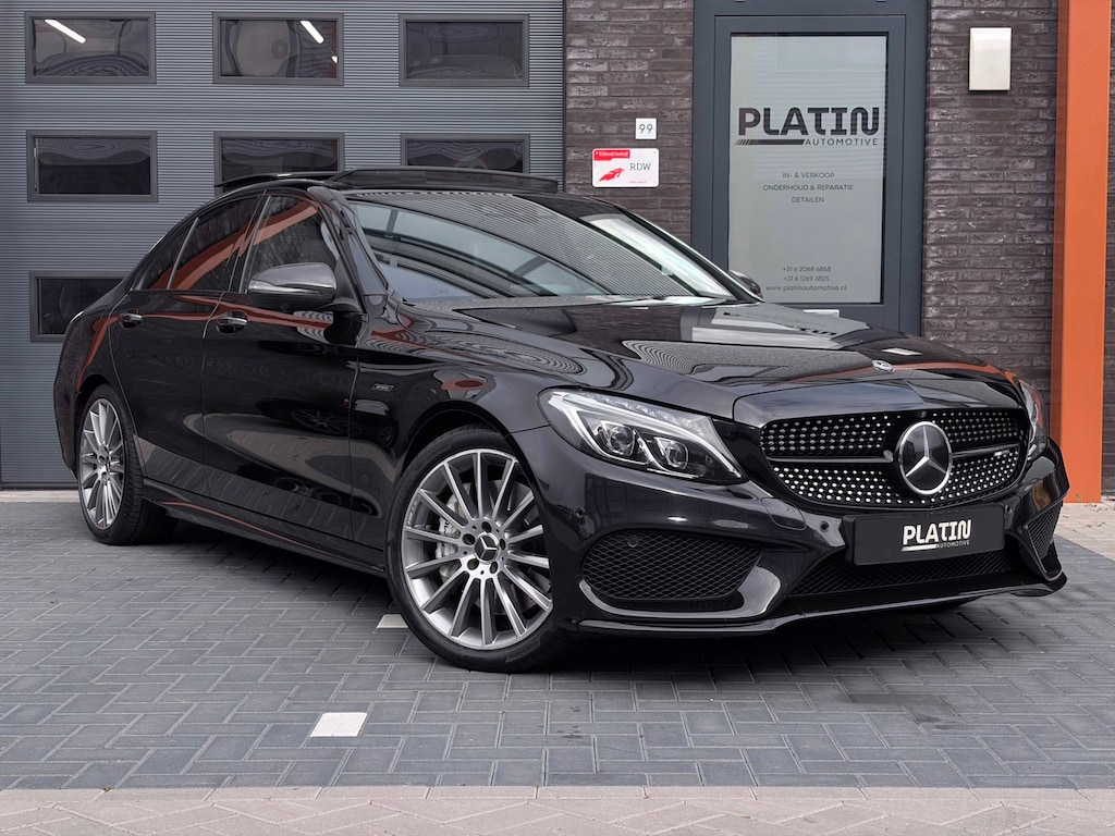 Mercedes-Benz C-klasse C450/C43 AMG 4MATIC |Pano|Bur|HUD|Dealer Onderhouden