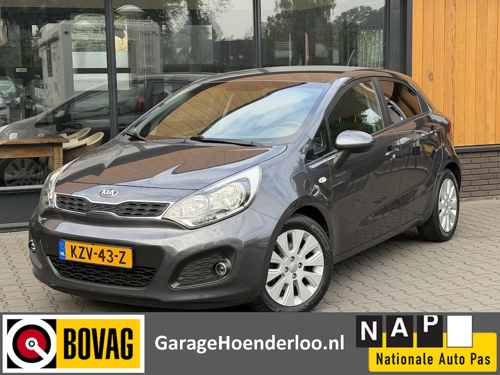 Kia Rio 1.2 CVVT Bluetooth, Cruise control, Stuur/Stoelverw. Garantie
