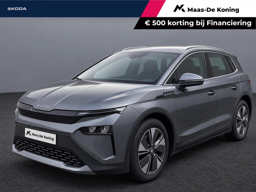 Skoda Elroq 60 204pk Business Edition · SOH 99,4% · Camera · Inklap. Trekhaak · 19'' Velgen · Apple/Android Car Play · Dodehoeksensor · Stuur- & Stoelverwarming · Garantie t/m 30-04-2027