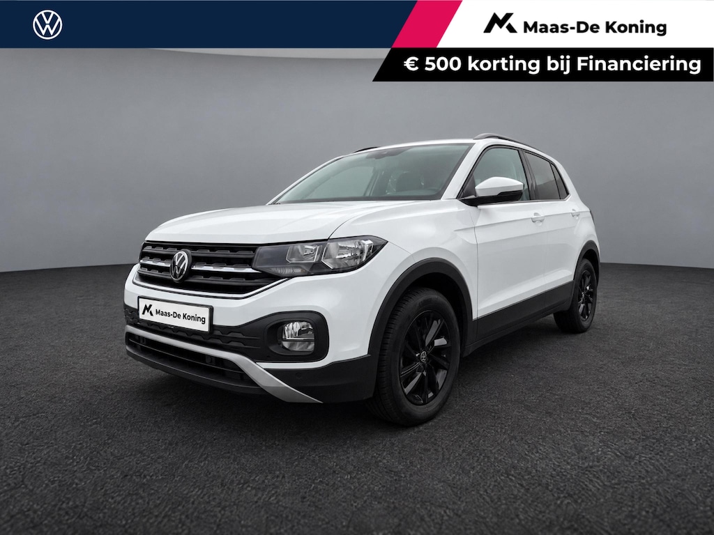 Volkswagen T-Cross 1.0 TSI 95pk Life · Apple/Android Car Play · Trekhaak · P-Sensoren · Airco · 16"Velgen ·