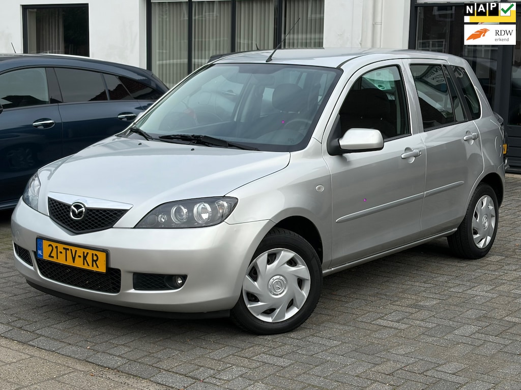 Mazda 2 1.4 Touring, NL-auto,Airco,Elektr.ramen,Stuurbekrachtiging,Parkeersensoren