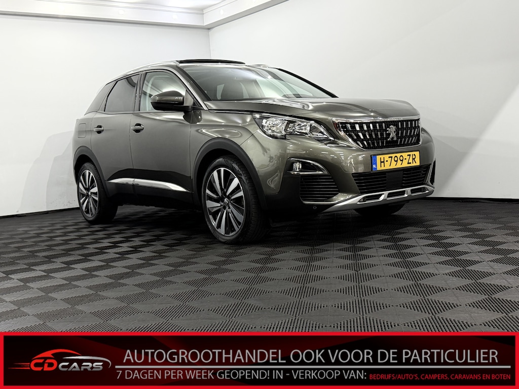 Peugeot 3008 1.2 PureTech Blue Lease Premium Avantage Panoramadak, Camera, Navi, Memory stoelen, Elektrische achterklep, Keyless start, Stoelverwarming, Virtual desk, Rijstrook correctie