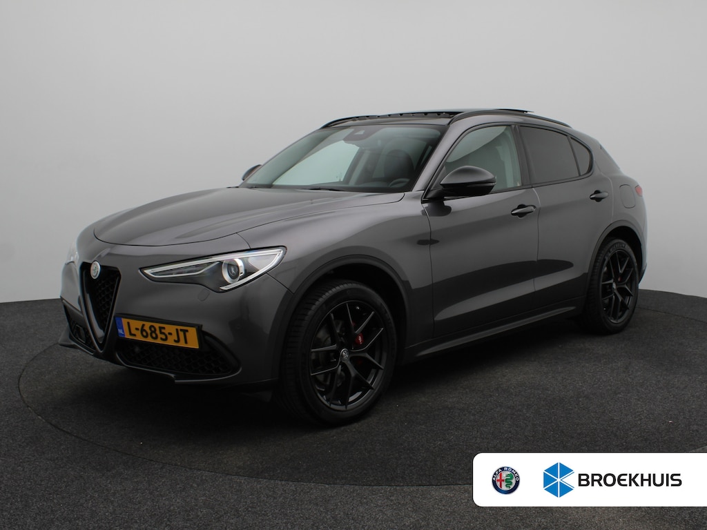 Alfa Romeo Stelvio 2.0 T AWD B-Tech 280 Pk | Panoramisch schuifdak | Elek. stoelen | Stoel en stuurverwarming | Adaptive Cruise Control | Dodehoekdetectie | Elek. achterklep