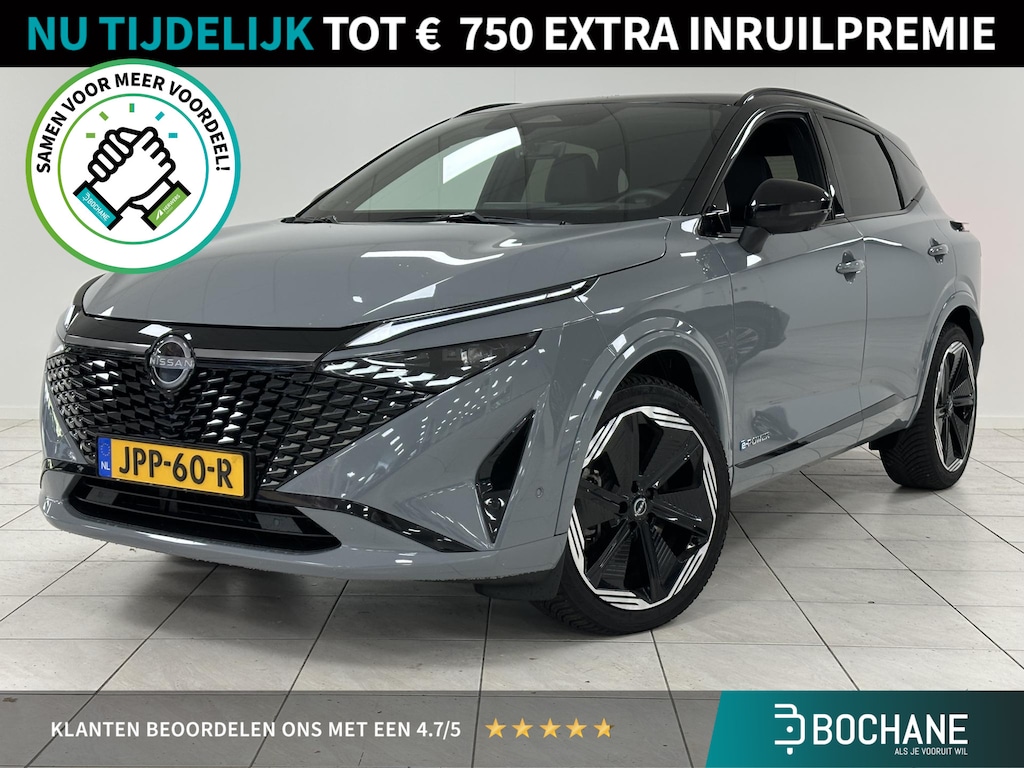 Nissan Qashqai 1.5 e-Power N-Design 360 CAMERA | HEAD-UP DISPLAY | ELEKT. STOELVERSTELLING MET MEMORY | STOEL-/STUUR-/VOORRUITVERWARMING |