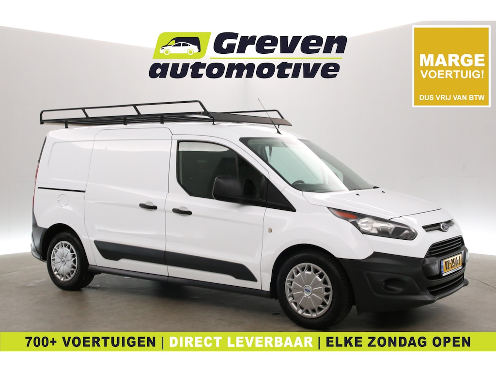 Ford Transit Connect 1.5 TDCI 101PK L2 | Marge | Airco | Trekhaak | Imperiaal | Kasten
