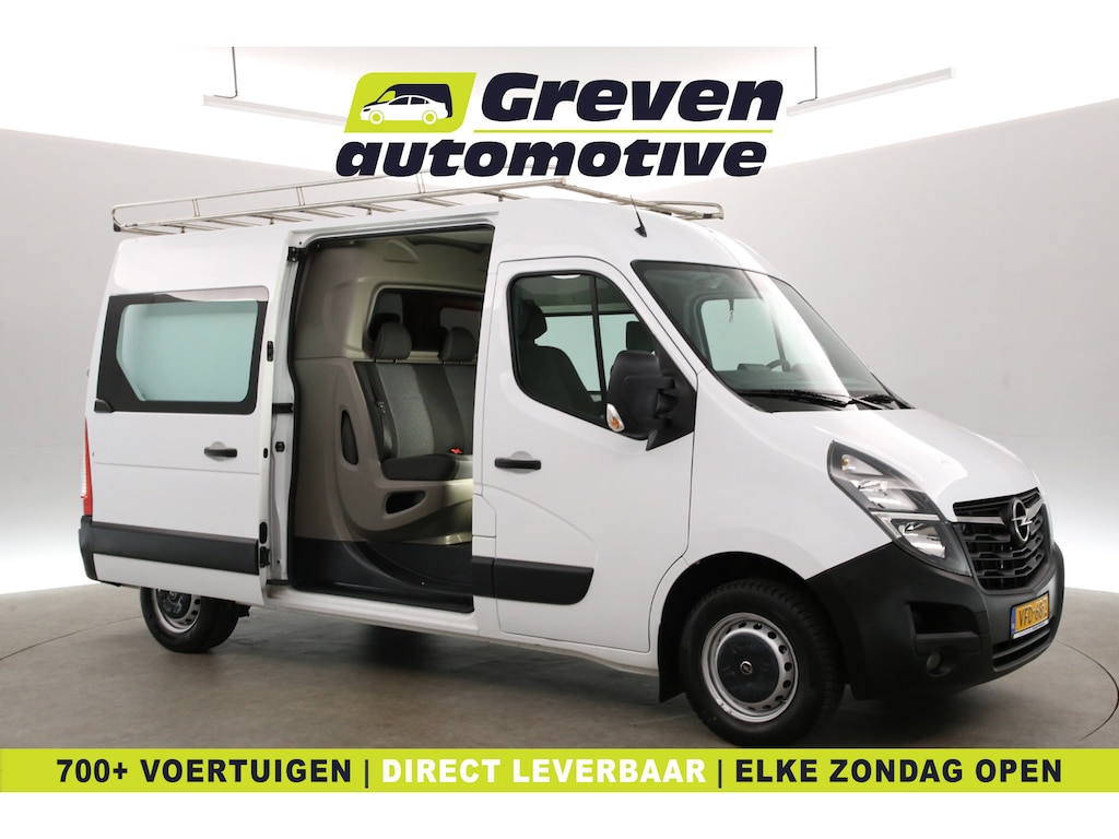 Opel Movano 2.3 Turbo 150PK L2H2 | Dubbele Cabine | Clima | Camera | Trekhaak | Imperiaal | Navi | Parkeersens.