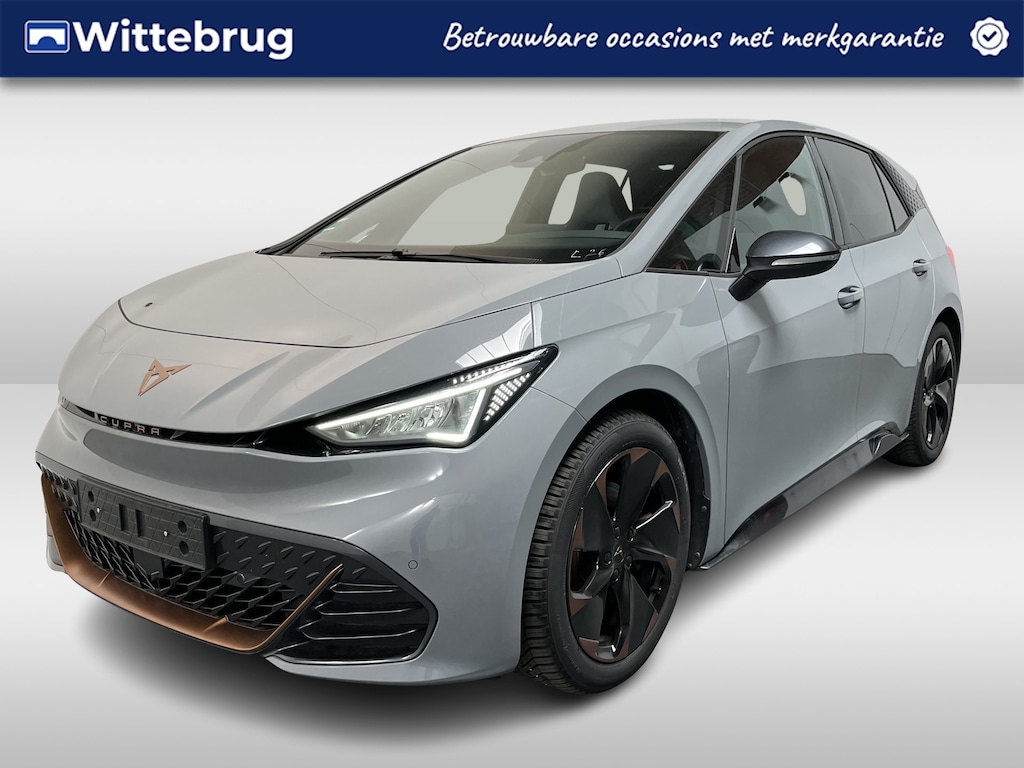 CUPRA Born Performance 62 kWh / 232 PK/ SOH 96%/ AUTOMAAT/ NAVI/ CLIMATE/ STOELVERWARMING/ FULL LINK/ PARK. SENSOREN + CAMERA/ KEYLESS