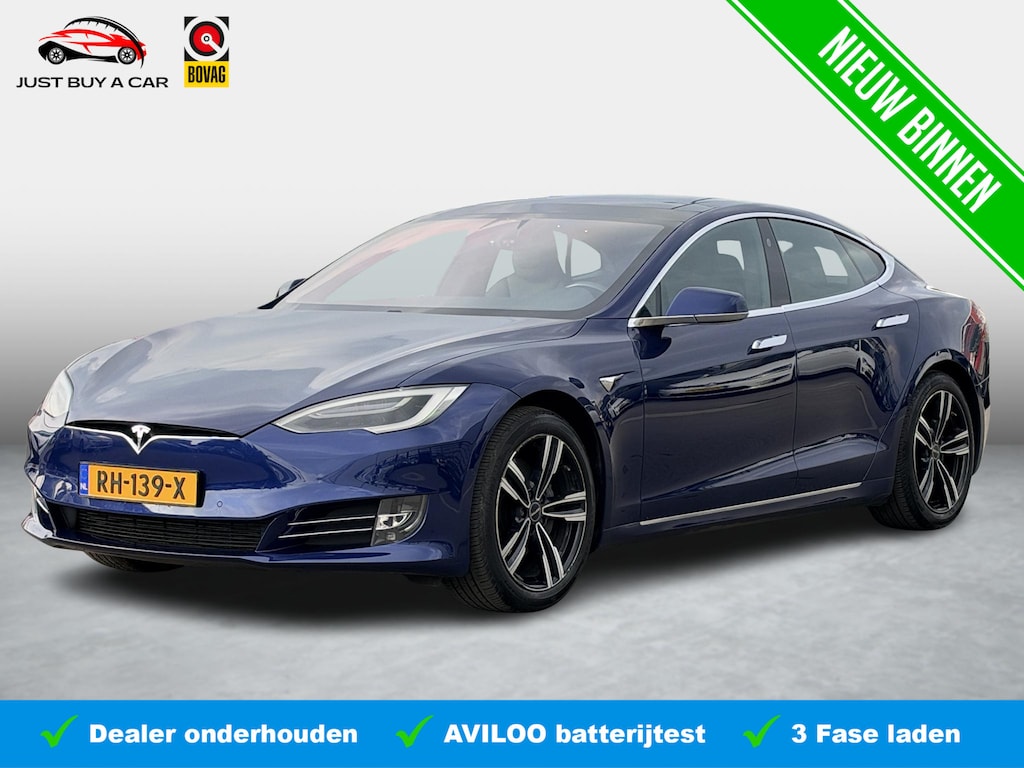 Tesla Model S 75D Base SoH 86% / Superchargen / Full Self-Driving Capability / Ultra High Fidelity-geluidspakket / Premium upgradepakket / luchtvering /