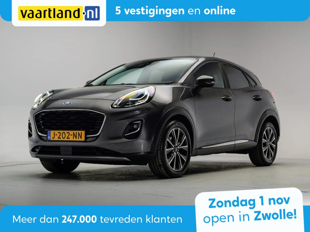 Ford Puma 1.0 Hybrid Titanium [ Navi Apple/Android Clima Stoel- en stuurverwarming ]