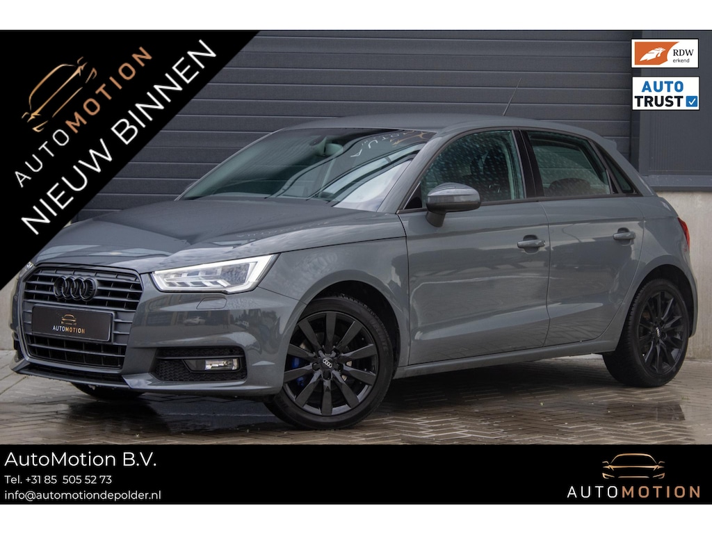 Audi A1 Sportback 1.0 TFSI Led Stoelverwarming Parkeerhulp Black pakket