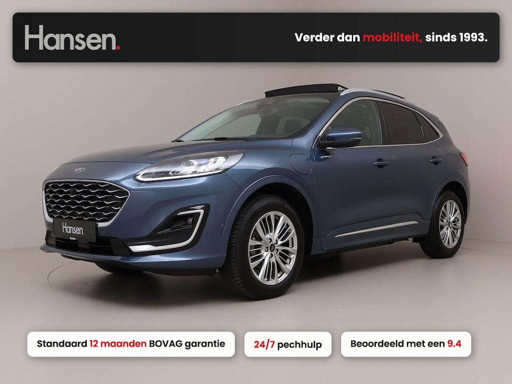Ford Kuga 2.5 PHEV Vignale I Panoramadak I Winterpakket I Adaptive Cruise I B&O I Verwarmde Achterbank I Elek. Achterklep I Dodehoekdetectie I