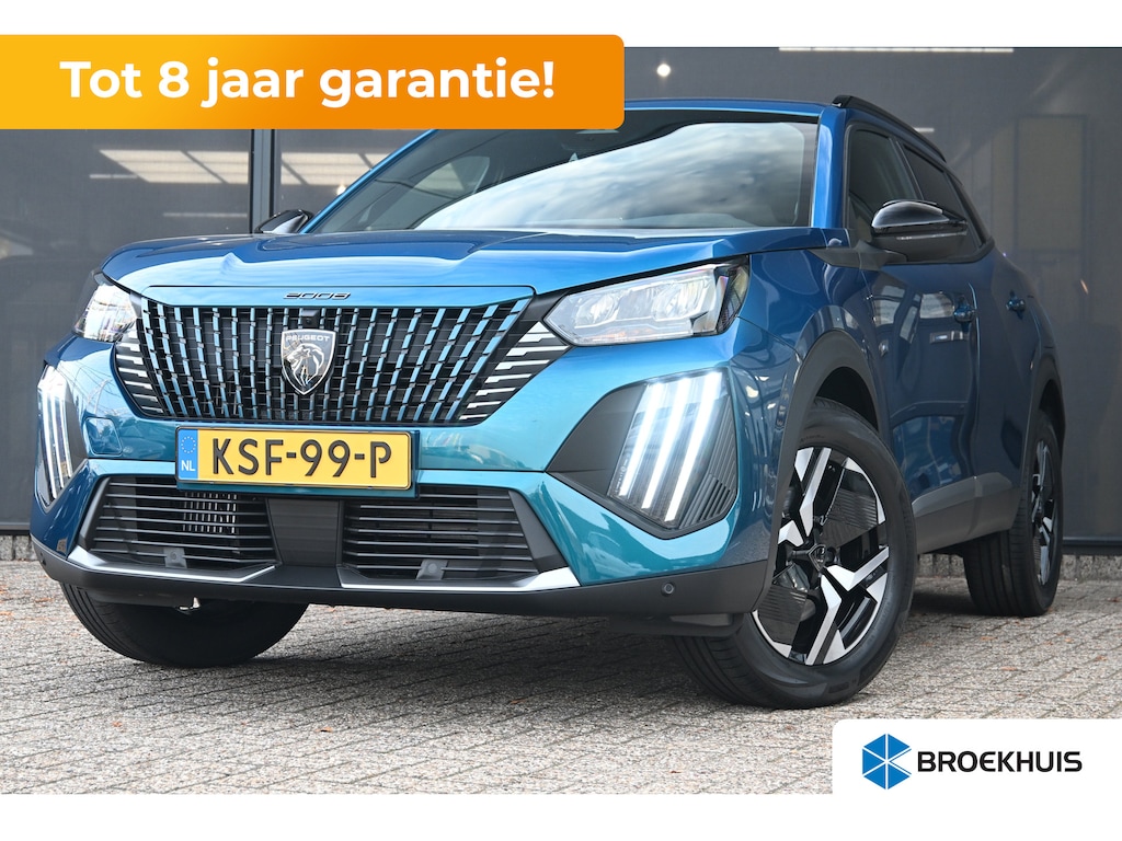Peugeot 2008 1.2 Hybrid 145 Allure DEMO-DEAL! Tot 8 Jaar Garantie! | 360 Camera | Adaptive Cruise | Keyless-Entry | Dodehoek-Detectie |