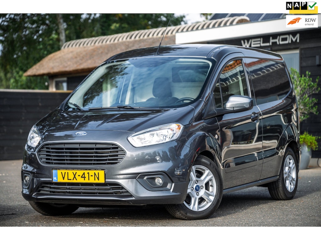 Ford Transit Courier 1.5 TDCI Limited Trekhaak I LM Velgen I Parkeersensoren I CarPlay I Android I Climate I Cruise I NAP