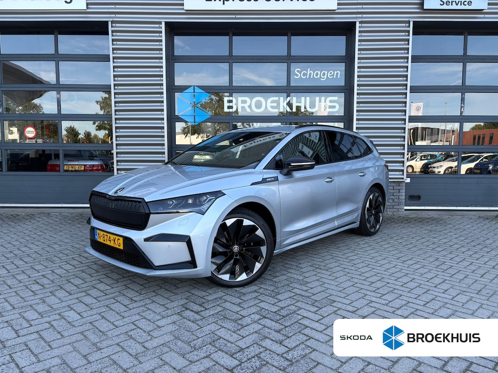 Skoda Enyaq iV 60 Sportline 180 pk | SoH 93,78%| Achteruitrijcamera | Apple Carplay | Stoel/stuur verwarming |