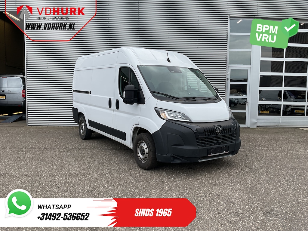 Peugeot Boxer 2.2 HDi 140 pk L2H2 270Gr.Deuren/ Camera/ PDC/ DAB/ Cruise/ Airco