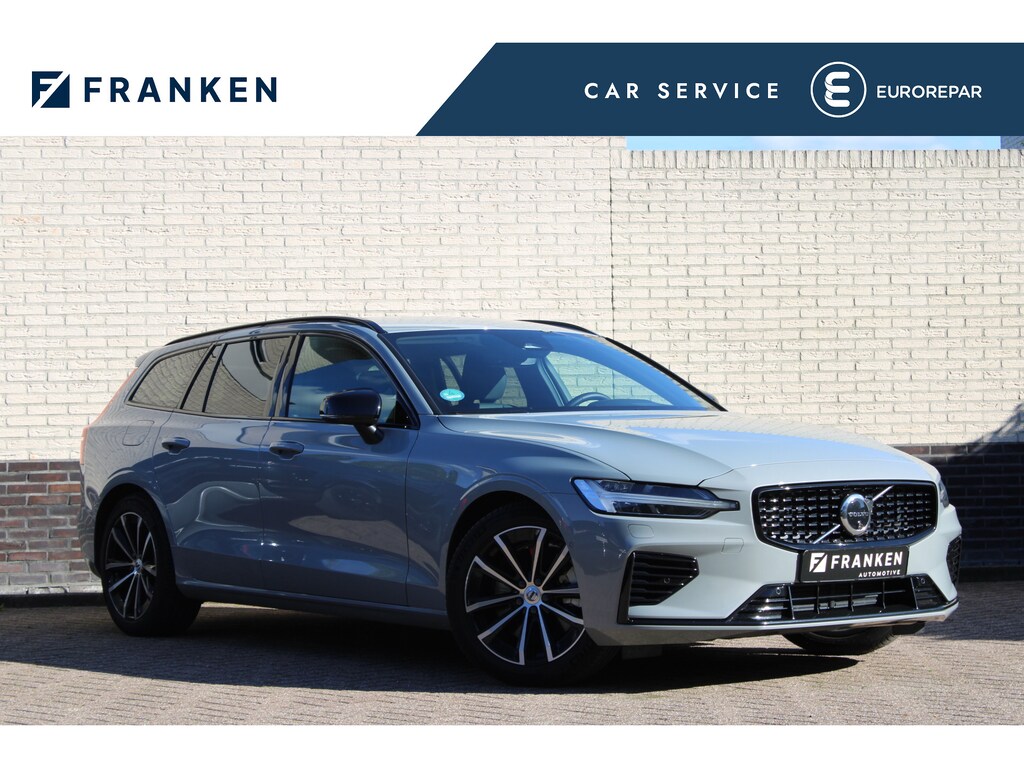 Volvo V60 2.0 T6 Plug-in hybrid AWD Plus Dark | H&K | 360 Camera | Leder | Led