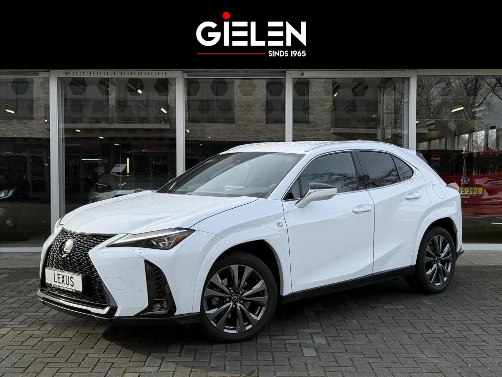 Lexus UX 250h F Sport Line | Facelift, Head up display, Blind Spot, 18 inch, Parkeersensoren, Stoel + Stuurverwarming, Groot scherm