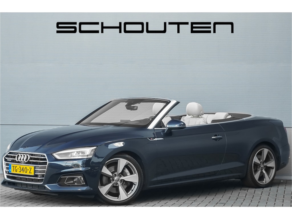Audi A5 Cabriolet 2.0 TFSI Quattro S-Line 252PK ACC Camera 360° 19"
