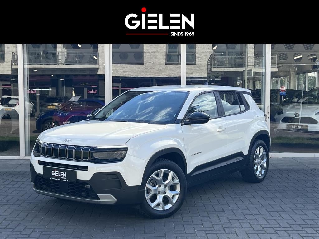 Jeep Avenger 1.2T 100pk Altitude | JBL, Dodehoekherkenning, Keyless, Startknop, Parkeersensoren, Camera, Adaptive cruise control