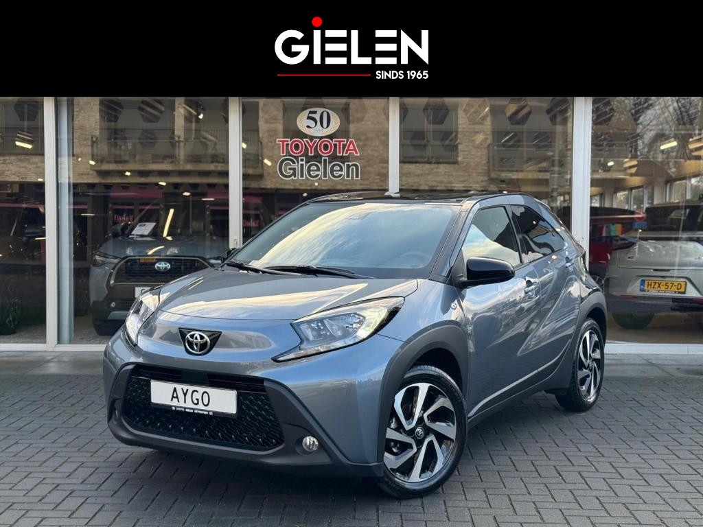 Toyota Aygo X 1.0 VVT-i MT Pulse Bi-tone | Celestite grey, 17 inch, Privacy glass, Apple CarPlay/Android auto, Airconditioning, Parkeercamera