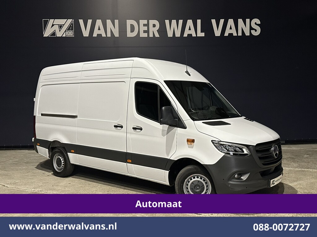 Mercedes-Benz Sprinter 317 CDI 170pk 9G-Tronic Automaat L2H2 Euro6 Airco | Camera | Navigatie | Cruisecontrol | LED Chauffeursstoel, Stoelverwarming, Parkeersensoren, Bijrijdersbank