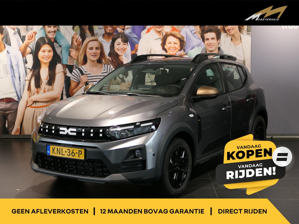 Dacia Sandero Stepway 1.0 TCe 110 limited edition *NIEUW!* - Dodehoek - Apple carplay/ Android auto - Rondomzicht camera - Navi