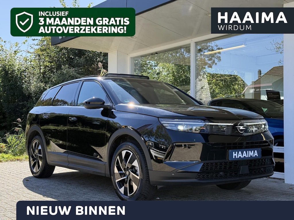 Opel Grandland 1.2 Turbo Hybrid GS | Afneembare Trekhaak | Schuif Kantel Dak | Focal | AGR Stoelen | Head Up Display | Stoel-/Stuur-/Ruitverwarming |