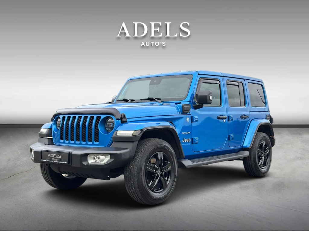 Jeep Wrangler Unlimited 4xe 380 Sahara Trekhaak Camera Trekhaak Treeplanken