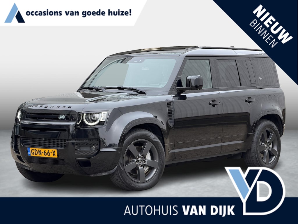Land Rover Defender 110 2.0 P400e 110 X-Dynamic HSE | NL-Auto/6-pers./Head-Up/Meridian/Cold Pack/Pano-Dak/Luchtvering