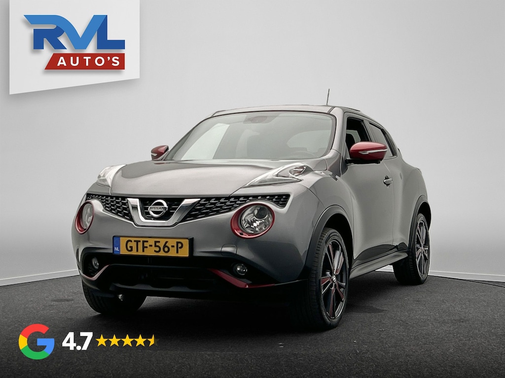 Nissan Juke 1.6 DIG-T Tekna 190PK Nismo| Trekhaak |Leder | Stoelverwarming | Keyless |Panoramadak | Climate/Control | 360 Camera |