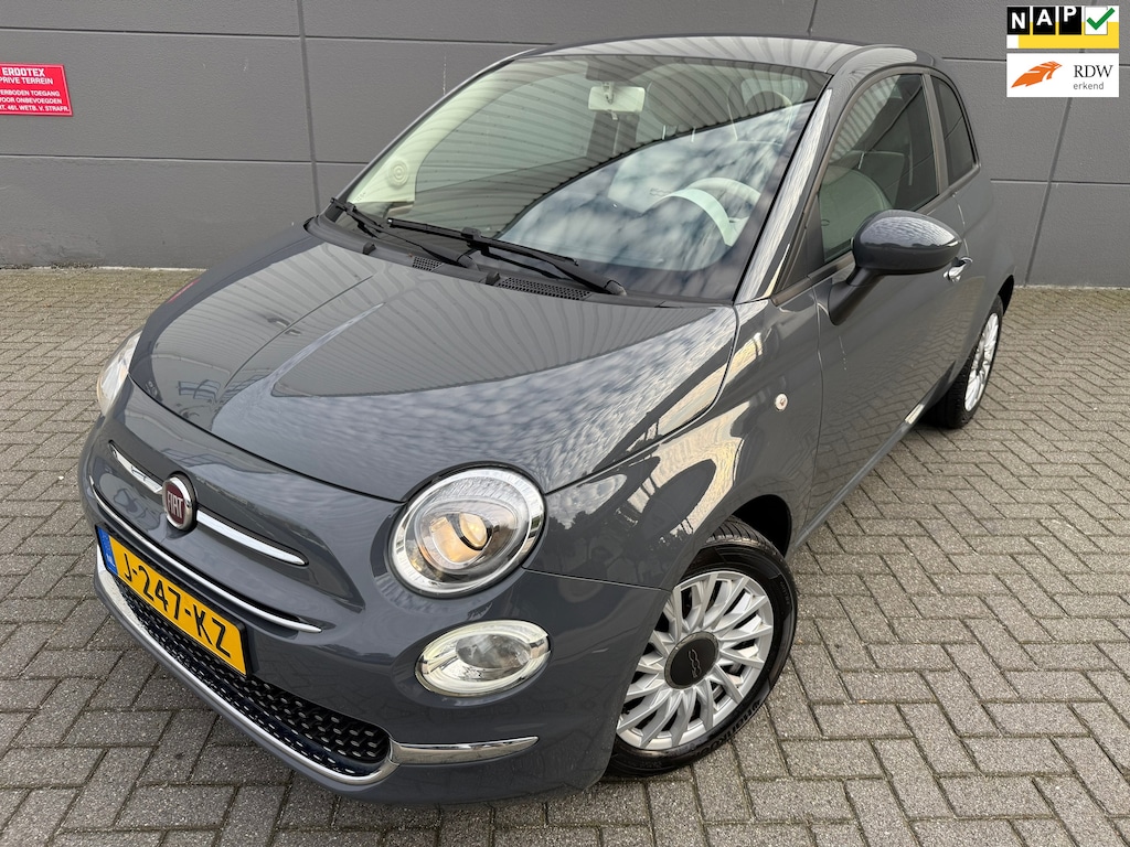 Fiat 500 1.2 Lounge*Automaat*NAP*Cruise*Velgen*Airco*Elkt-Ramen*NEW-APK
